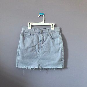 Wild Fable Purple Denim Skirt